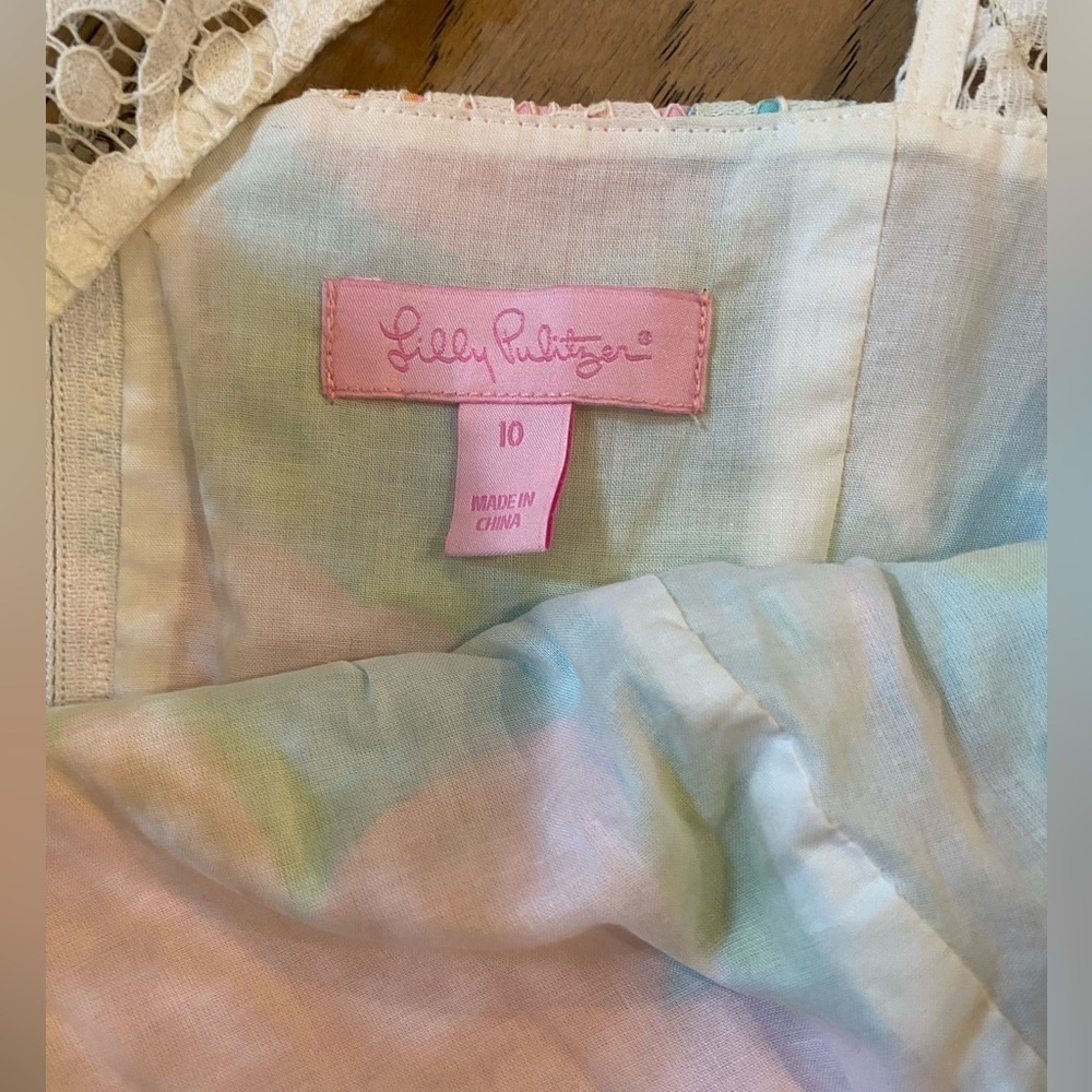 Lily Pulitzer Morrison Lace Overlay Dress - Picture 4 of 4